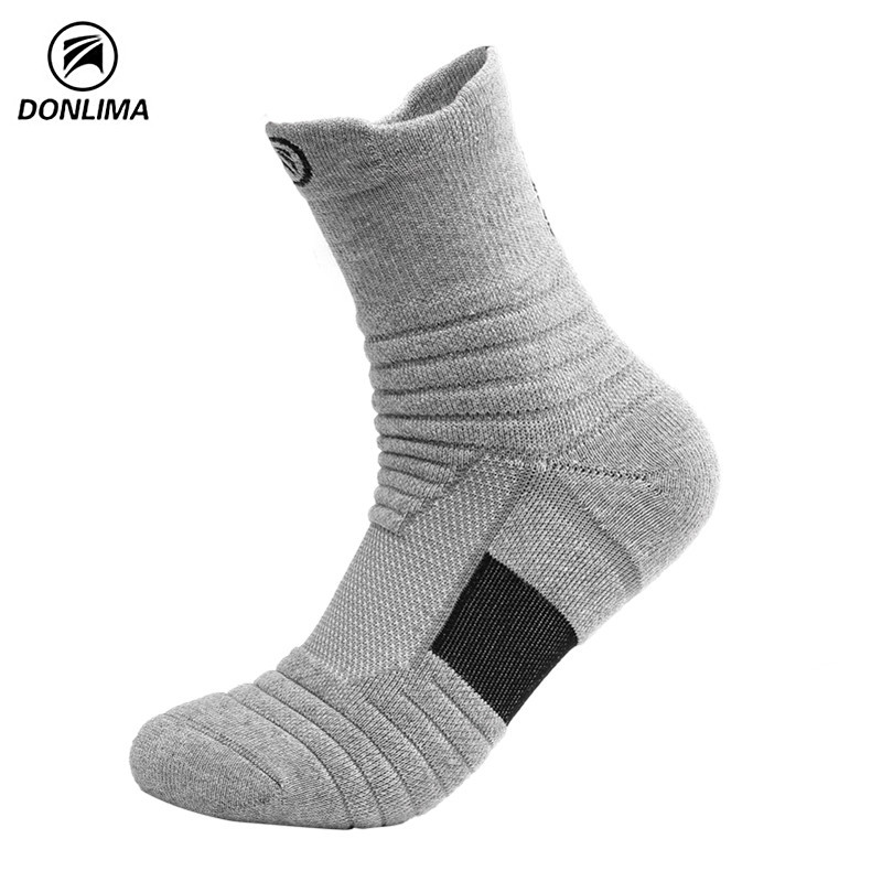 Elite Basketball Socks Men Thick Towel Absorb Sweat Towel Bottom Professional Sports Outdoor Running Socks